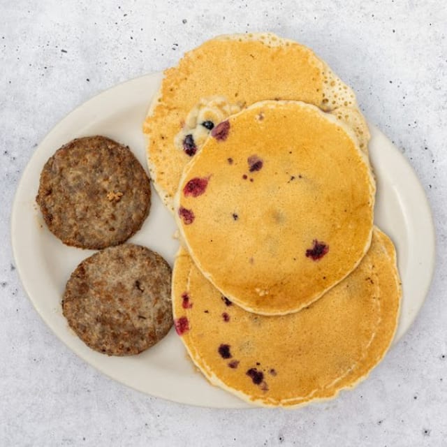7. Blueberry Pancakes.