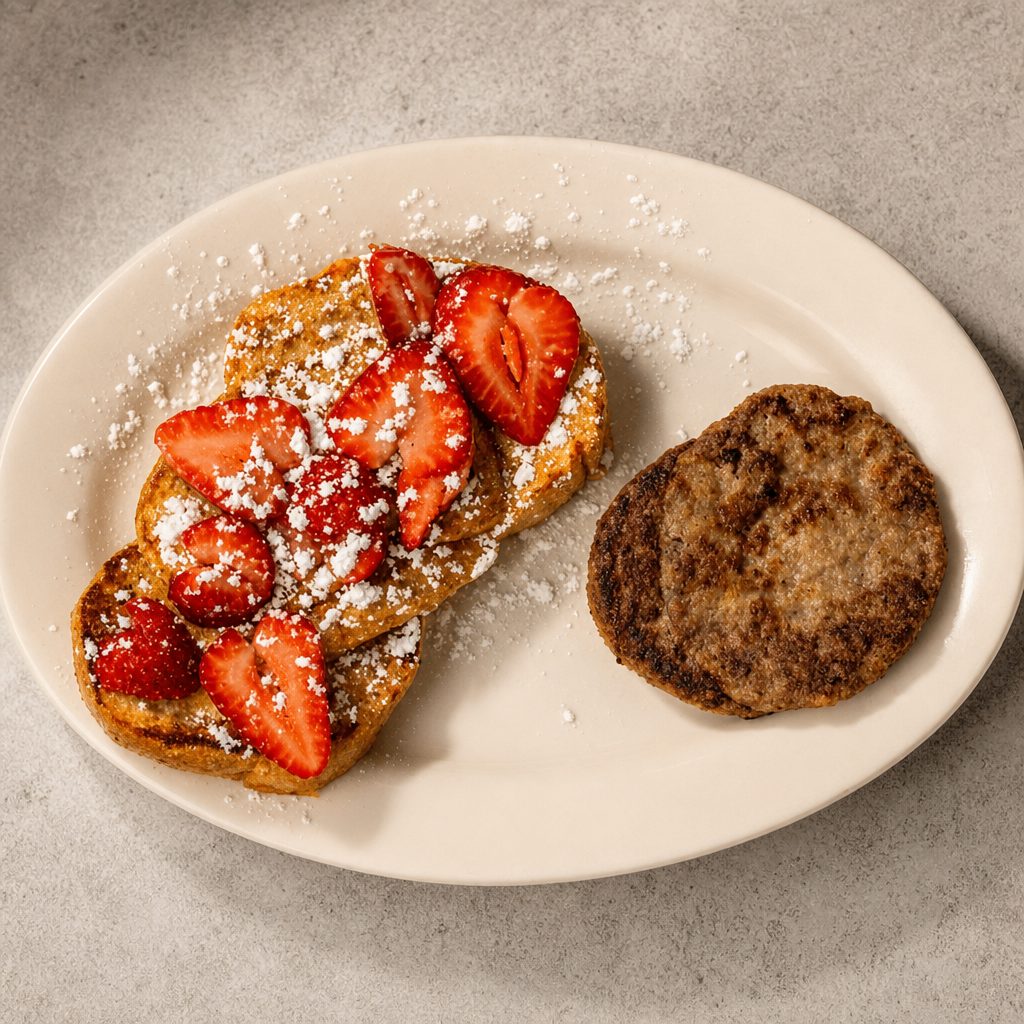 3. Strawberry French Toast.
